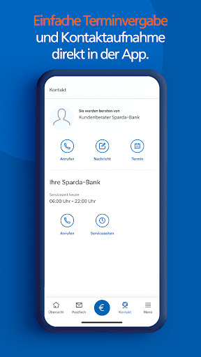 SpardaBanking App Screen 2