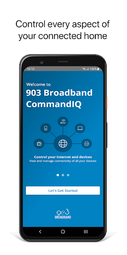 Android application 903 Broadband CommandIQ screenshort
