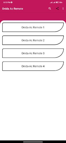 Onida AC remote Controlのおすすめ画像2