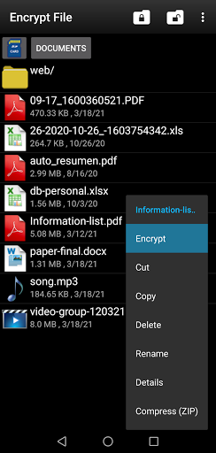 Encrypt File Screenshot 2 - AppWisp.com