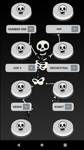 Spooky Skeletons Soundboard Screen 3