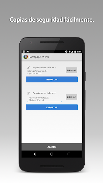 Imágen 6 Portapapeles Pro android