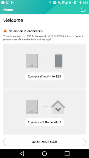 Android application LG EnerVu Plus screenshort