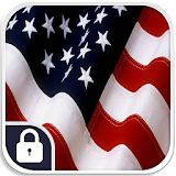 USA Flag Keypad Lock Screen icon