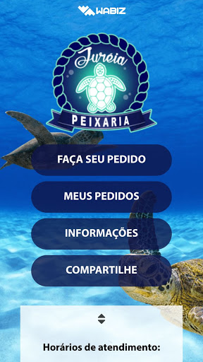 Android application Juréia Peixaria screenshort