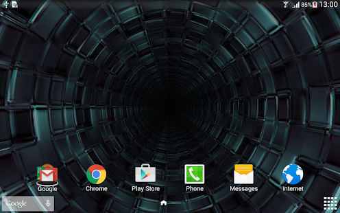 3D Tunnel Live Wallpaper Screenshot