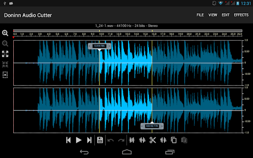 Doninn Audio Cutter Captura de pantalla