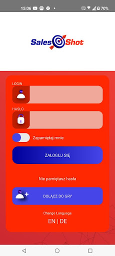 Android application Sales Shot screenshort