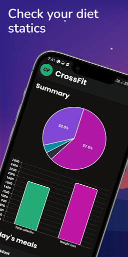 Android application CrossFit screenshort