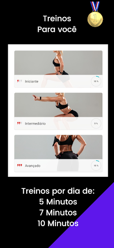 Android application Treino Glúteo em Casa 5 Min screenshort
