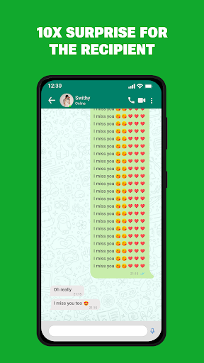 Text Repeater, Word Repeater Screen 2