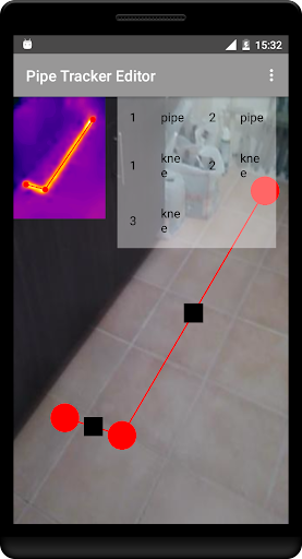 Pipe Tracker Screen 2
