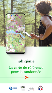 Iphigénie | The Hiking Map App Screenshot