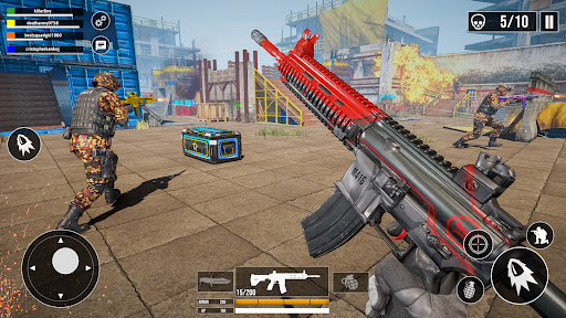 Commando Shooting Gun Games 3D Screen 3