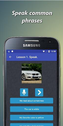 Advanced spoken english app Screen 2
