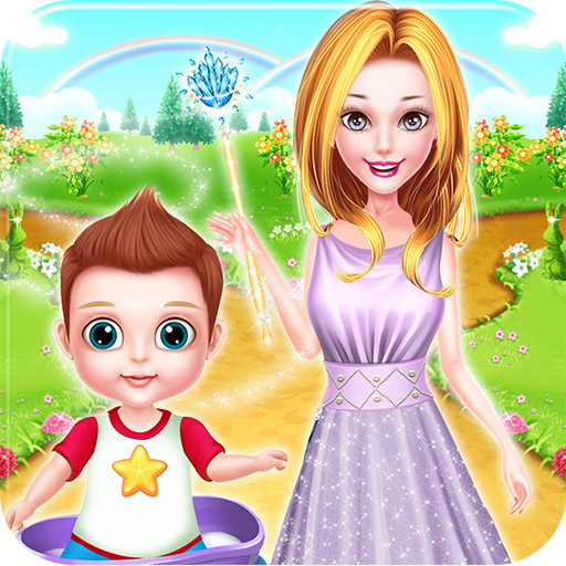Babysitter magical care logo
