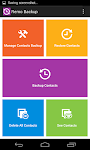 screenshot of Remo Contacts Backup