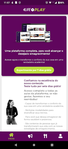 Android application 4 Life Play screenshort