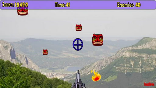 Android application The Shooter screenshort