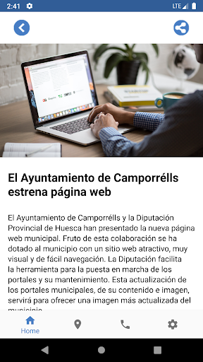 Ayuntamiento de Camporrélls Screen 3