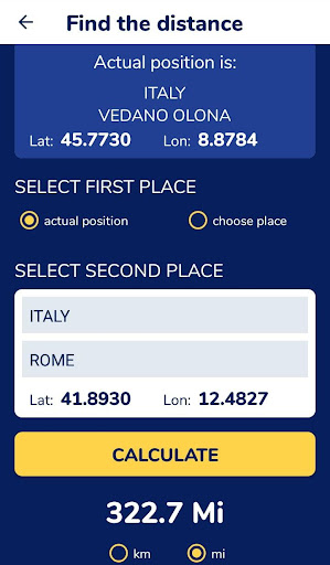 Find the distance Screen 3