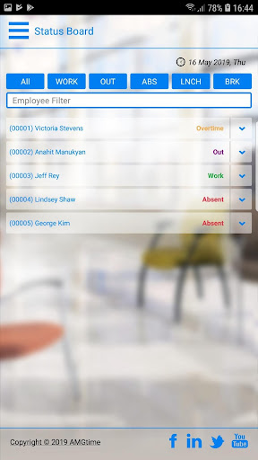 AMGtime Lite Screen 2