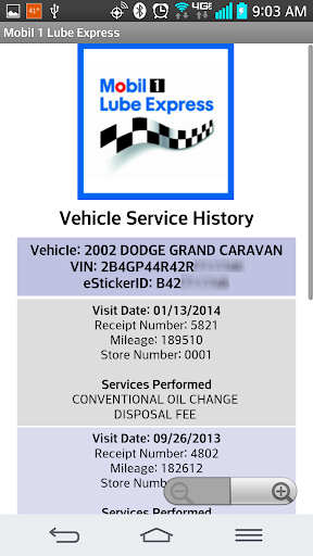 Mobil 1 Lube Express St. Kits