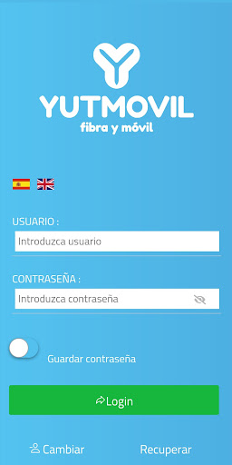 Android application Yutmovil screenshort