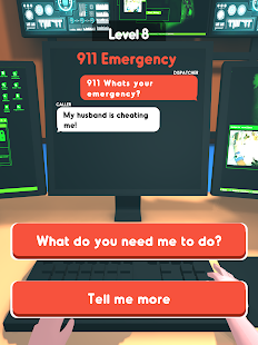 911 Emergency Dispatcher Screenshot