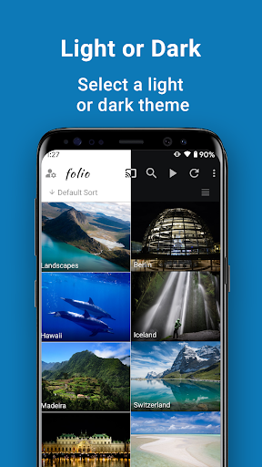 SkyFolio - Fotos e apresentações de slides do OneDrive