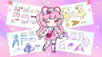 Game screenshot Vlinder Doll: ファッションドレスアップゲーム apk download