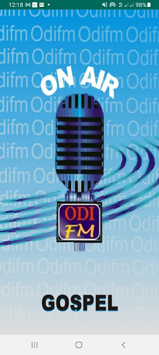 Android application OdiFM screenshort