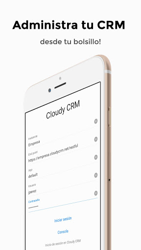 Android application Cloudy CRM 7 screenshort