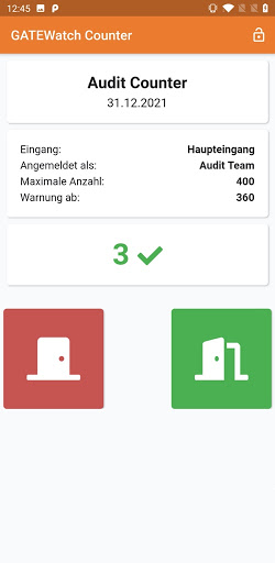 Android application GATEWatch Counter screenshort