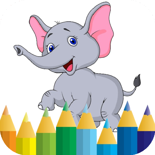 elephant coloring book