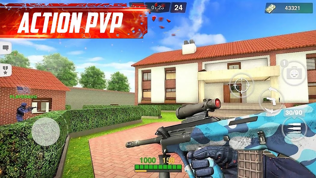 Special Ops: FPS PVP Online 3.39 APK + Мод (Unlimited money) за Android