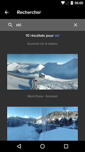 Auvergne Webcams Screen 3