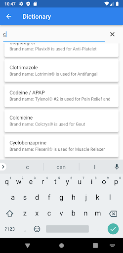 Drug Names Study Guide Screen 2