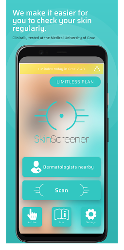 SkinScreener screenshot for Android