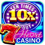 Cover Image of Télécharger 7Heart Casino - Machines à sous Vegas ! 1.9 APK