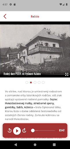 P. O. Hviezdoslav Screen 3