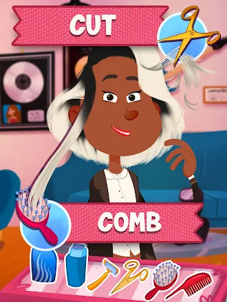 Game screenshot Hair Salon & Dress Up Girls 5+ apk download
