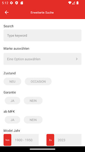 Auto Swiss Inserate Screen 3