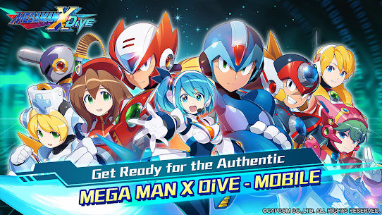 MEGA MAN X DiVE MOBILE v8.4.0 Mod Apk (God Mod/Unlock) Free For Android 1