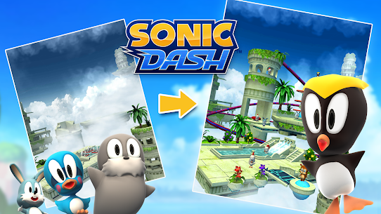 Sonic Dash-Endless Running v4.28.0 MOD APK (Unlimited Rings/ Unlimited Diamonds) Free For Android 8