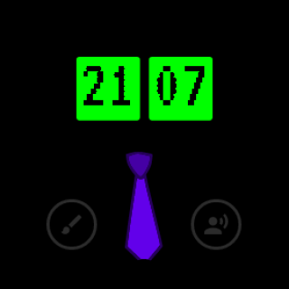 Robot Watch Face Screen 2