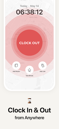 Screenshot of Atto - Time Clock & Scheduling