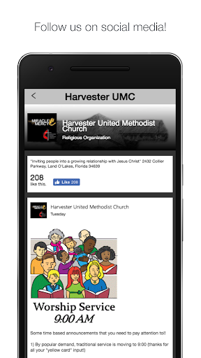 HarvesterUMC Screen 3