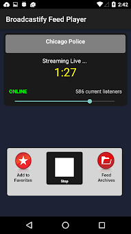 Broadcastify screenshot 2