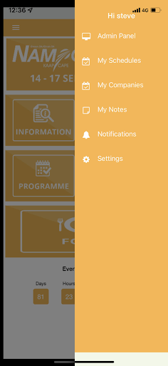 Android application NAMPO CAPE screenshort